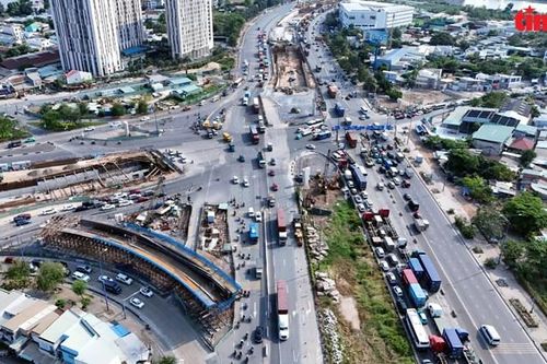 Hầm chui HC1 dự án nút giao thông An Phú lại trễ hẹn