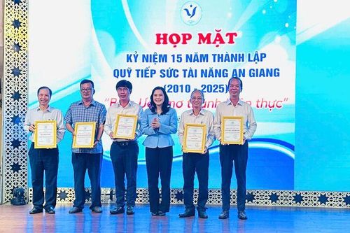 Quỹ Tiếp sức tài năng An Giang với hành trình biến ước mơ thành hiện thực