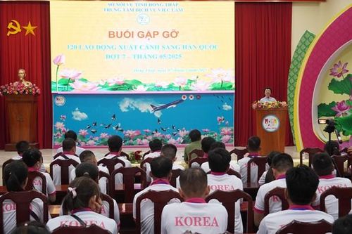 Gặp gỡ 120 lao động xuất cảnh làm việc thời vụ ở Hàn Quốc