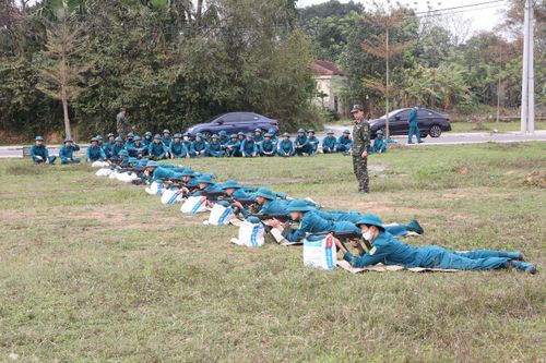 Việt Trì: Hơn 1.370 chiến sĩ dân quân tham gia huấn luyện năm 2025