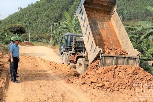 TP. Phổ Yên: Đầu tư trên 13 tỷ đồng nâng cấp tuyến đường vào vùng cây ăn quả