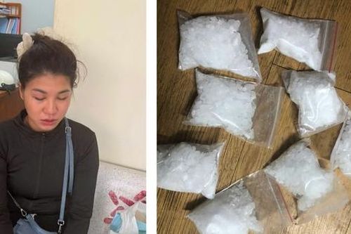 Bắt nữ quái cùng gần nửa kg ma túy tại cửa hàng xăng dầu