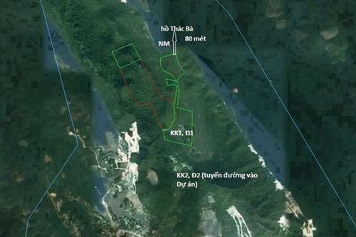 Lấy ý kiến về việc nổ mìn khai thác đá ven hồ Thác Bà