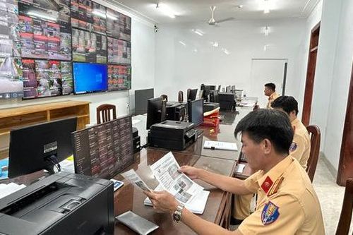 CSGT Bình Định phạt nguội hàng nghìn phương tiện vi phạm qua hình ảnh