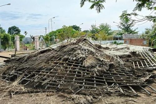 Đắk Nông: Công trình nhà văn hóa hơn 3 tỷ đồng đổ sập