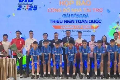 Công bố Giải bóng đá U13 toàn quốc 2025