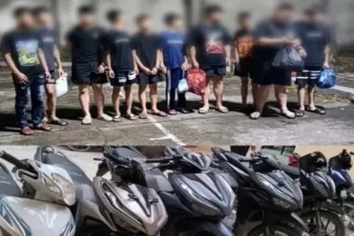 Bắt nhóm đối tượng mang hung khí tấn công người đi đường