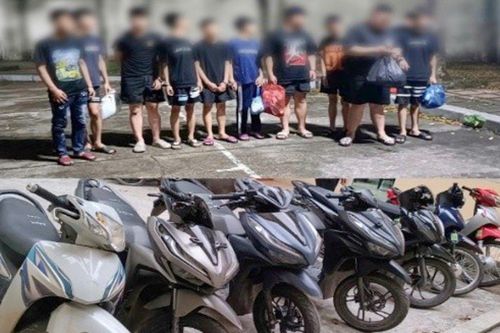 Nhóm 'quái xế' ném chai thủy tinh, chặn đánh người đi đường để lấy 'chiến tích'