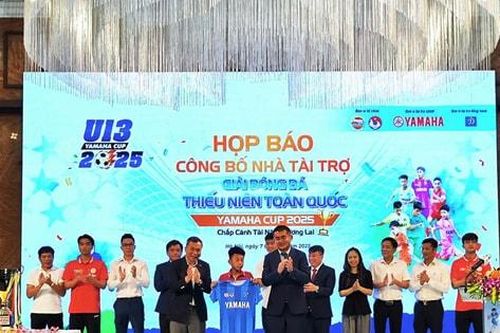 45 đội bóng tranh tài tại Giải bóng đá Thiếu niên (U13) toàn quốc 2025