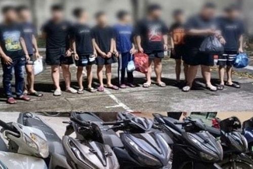 Hà Nội: Bắt giữ 11 đối tượng gây rối trật tự công cộng