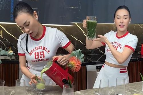 Phương Oanh bật mí loại thức uống mà cô cực mê sau sinh con, giúp chuẩn dáng xinh cho mùa hè này