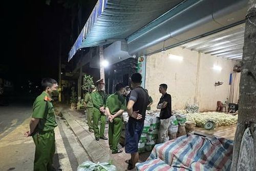 Thu giữ tiêu hủy hơn 3 tạ rau quả nhiễm hóa chất độc hại tại chợ đêm
