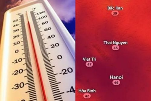 Hà Nội nóng đỉnh điểm trong ngày 8/5, dự báo chạm ngưỡng 46 độ C