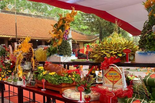Kỷ lục mâm lễ dâng cúng Tổ nghề đầu bếp Việt Nam