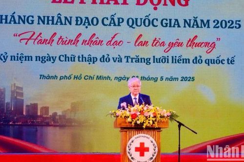 Hội Chữ thập đỏ Việt Nam đặt mục tiêu trợ giúp ít nhất 1,2 triệu lượt người trong Tháng Nhân đạo