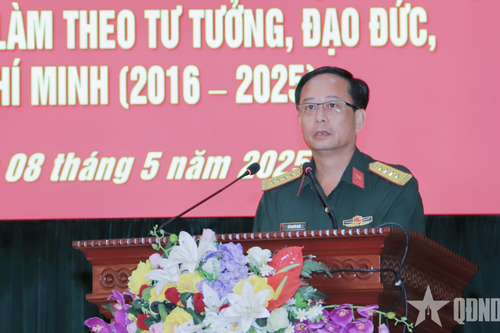 Đảng ủy Quân sự tỉnh Đắk Nông tổng kết 10 năm thực hiện Chỉ thị 05 của Bộ Chính trị