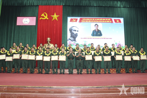Đảng ủy Quân sự tỉnh Đắk Lắk tổng kết 10 năm thực hiện Chỉ thị 05 của Bộ Chính trị