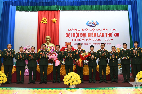 Đại hội đại biểu Đảng bộ Lữ đoàn 139 lần thứ XVI thành công tốt đẹp