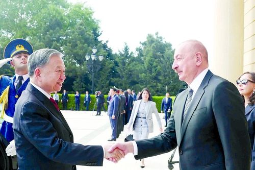 Tổng Bí thư Tô Lâm và phu nhân thăm cấp Nhà nước Cộng hòa Azerbaijan