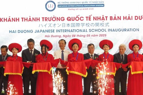 Khánh thành Trường Quốc tế Nhật Bản tại Hải Dương