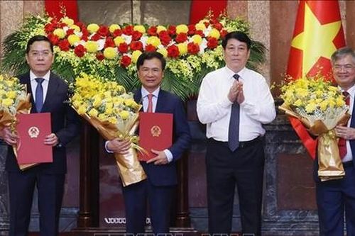 Chủ tịch nước trao quyết định bổ nhiệm các Phó chủ nhiệm Văn phòng Chủ tịch nước