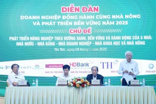 Nhà băng và doanh nghiệp tạo động lực cho nông nghiệp bền vững