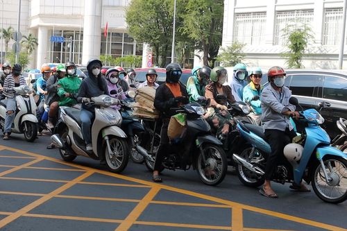 TPHCM có thêm vạch mắt võng giúp giảm ùn tắc giao thông