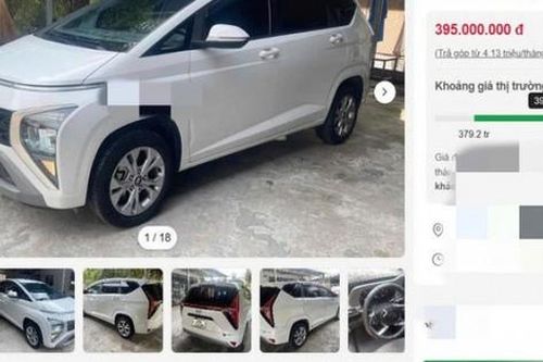 Hyundai Stargazer cũ biển đẹp, giá 395 triệu đồng và còn giảm thêm