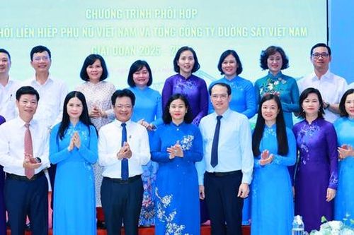 4 nội dung trọng tâm trong Chương trình phối hợp giữa Hội LHPN Việt Nam và Tổng Công ty Đường sắt Việt Nam
