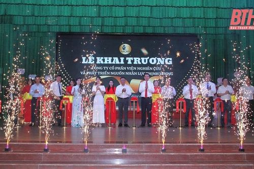 Khai trương Công ty CP Viện Nghiên cứu và Phát triển nguồn nhân lực Thịnh Vượng