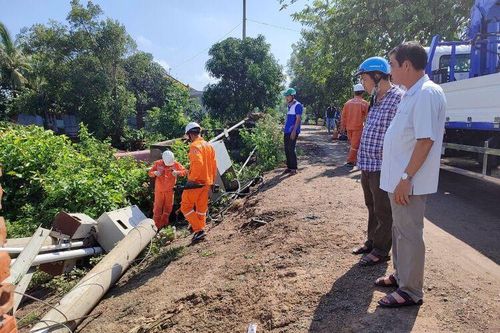 Huyện Phú Tân tăng cường phòng, chống thiên tai