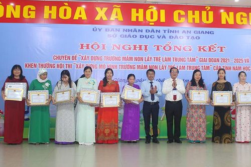 Tổng kết chuyên đề 'Xây dựng trường mầm non lấy trẻ làm trung tâm'