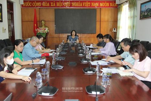 Họp Ban Tổ chức, Ban Giám khảo cuộc thi Viết thư quốc tế UPU lần thứ 54 năm 2025 tỉnh Lạng Sơn