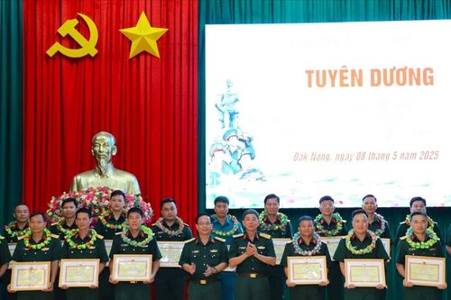 Đảng ủy quân sự tỉnh Đắk Nông tổng kết 10 năm học tập, làm theo Bác