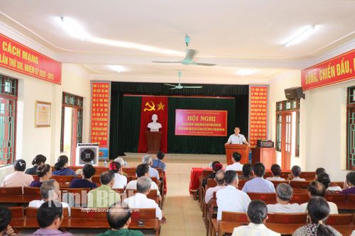 Tuyên truyền thực hiện nếp sống văn minh trong việc cưới, việc tang và lễ hội tại Yên Mô