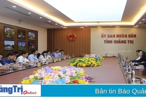 UBND tỉnh làm việc với Cơ quan Phát triển Pháp về triển khai dự án do đơn vị tài trợ