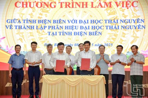 Hợp tác thành lập Phân hiệu Đại học Thái Nguyên tại tỉnh Điện Biên