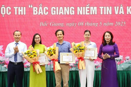 Tổng kết và trao giải cuộc thi 'Bắc Giang niềm tin và khát vọng'