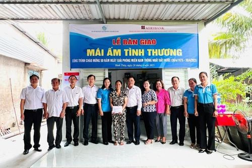 Agribank Cần Thơ chung tay xây mái ấm tình thương tại quận Bình Thủy