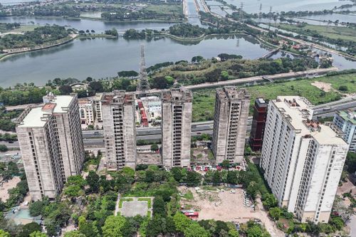 Cận cảnh khu ký túc xá, trung tâm thương mại dự kiến làm trụ sở phường ở Hà Nội