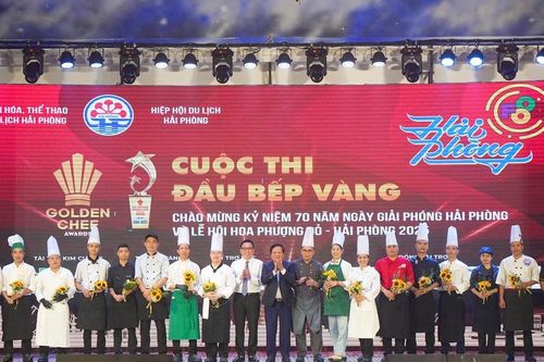 Các đầu bếp 'vàng' quảng bá ẩm thực Hải Phòng