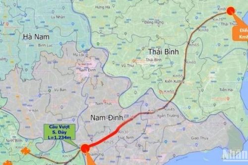Ngày 12/5/2025, khởi công cao tốc CT.08 đoạn Nam Định-Thái Bình