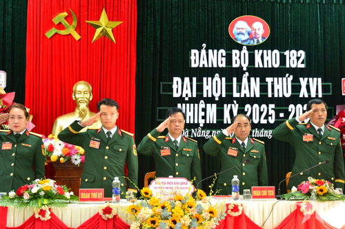 Đảng bộ Kho 182, Cục Xăng dầu, Tổng cục Hậu cần-Kỹ thuật hoàn thành tốt nhiệm vụ tiếp nhận, cấp phát, bảo quản xăng dầu