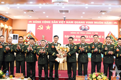Đảng bộ Tổng công ty 789 lãnh đạo hoàn thành toàn diện các chỉ tiêu kế hoạch sản xuất kinh doanh