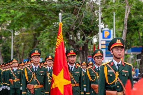 Hải Phòng hợp luyện duyệt đội ngũ và diễu hành kỷ niệm 70 năm Giải phóng thành phố