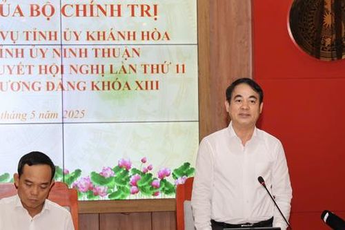 Bố trí, sắp xếp cán bộ phải hài hòa khi hợp nhất Khánh Hòa và Ninh Thuận