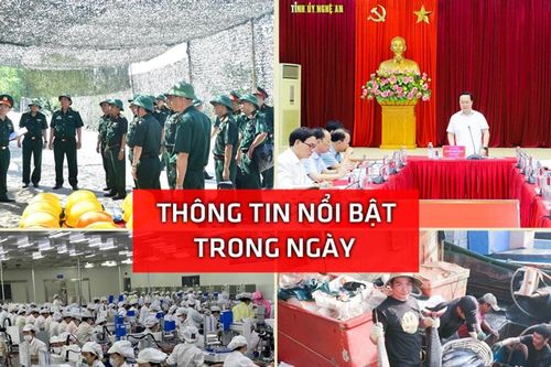 Nghệ An: Thông tin nổi bật ngày 9/5