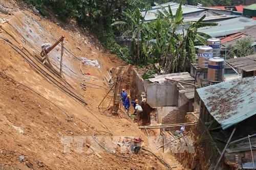 Trên 500.000 USD hỗ trợ các hộ dân Lào Cai xây nhà mới sau bão Yagi