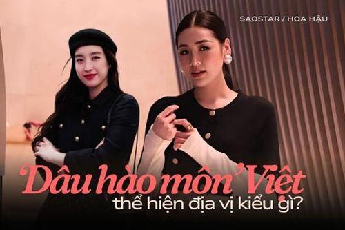 Công thức thể hiện địa vị của 'dâu hào môn' Đỗ Mỹ Linh, Đặng Thu Thảo