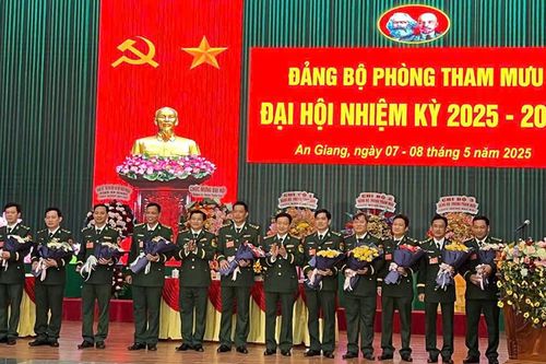 Nhiều đơn vị cơ sở biên phòng An Giang tổ chức thành công đại hội